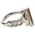 Hermès Anillo de plata para mujer Croisette Small Model - vista 5