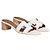 Hermès Sandali ciabatte Oasis da donna Blanc - vista 2