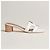 Hermès Sandali ciabatte Oasis da donna Blanc - vista 4