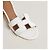 Hermès Sandali ciabatte Oasis da donna Blanc - vista 6