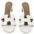 Hermès Sandali ciabatte Oasis da donna Blanc - vista 7