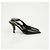 Gucci Slingback Pumps aus schwarzem Leder - Ansicht 3