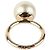 Dior Perlen-Amulettring in Gold-Optik - Ansicht 4