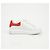 Alexander Mcqueen Sneakers Oversole Red Tab White - vista 9
