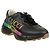 Gucci Sneakers da donna Lighton Rainbow Leather Nero