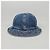 Chanel Vintage Denim Bucket Hat - Ansicht 6