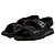 Sandali Gucci Double G in pelle nera