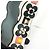 Alça Fendi Flower Stud Strap Castanho Couro - vista 7