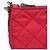 Prada Bolsa de ombro acolchoada em nylon rosa com corrente - vista 10