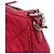 Prada Bolsa de ombro acolchoada em nylon rosa com corrente - vista 9
