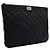 Chanel Borsa a pochette Boy New Medium in caviale nero - vista 3