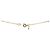 Colar Givenchy G dourado - vista 3