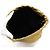 Autre Marque Borsa a secchiello Gold Teddy con coulisse - vista 5