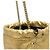 Autre Marque Borsa a secchiello Gold Teddy con coulisse - vista 9