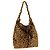 Autre Marque Borsa a tracolla in vitello marrone - vista 2