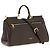 Dolce & Gabbana Borsa crossbody in vitello marrone - vista 2