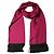 Dolce & Gabbana Sciarpa stola in pizzo frangiato in seta bordeaux da uomo