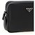 Prada Borsa crossbody in pelle di vitello nera - vista 3