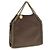 Stella Mc Cartney Borsa in pelle scamosciata marrone - vista 2