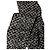 Dolce & Gabbana Sciarpa a Sciarpa in Tweed Spina di Pesce Bianco e Nero - vista 3