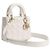 Dior Borsa in pelle di agnello bianca - vista 2