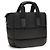 Mini borsa Moncler Caradoc in nylon nero - vista 3