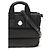 Mini borsa Moncler Caradoc in nylon nero - vista 4