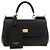 Dolce & Gabbana Borsa in pelle di vitello nera
