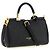 Dolce & Gabbana Borsa in pelle di vitello nera - vista 2