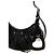 Balenciaga Borsa a tracolla in pelle di agnello nera - vista 3
