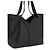 Autre Marque Borsa Tote in pelle di vitello nera - vista 3