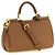 Dolce & Gabbana Borsa in pelle di vitello marrone - vista 2