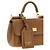 Dolce & Gabbana Borsa in pelle di vitello marrone - vista 3