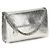Stella Mc Cartney Borsa a tracolla in poliestere argento - vista 2