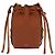 Chloé Borsa Bucket in pelle di vitello marrone