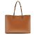 Jil Sander Borsa a tracolla Bos Taurus in pelle di vitello marrone