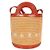Marni Bolso bucket de algodón naranja