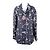 Christian Dior Seidenhemd Navy Multi