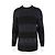 Balenciaga Long Sleeve Knit Top Black & Navy
