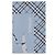 Sciarpa Burberry Archive Knight in seta blu