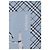 Sciarpa Burberry Archive Knight in seta blu - vista 3
