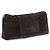 Versace Clutch Bos Taurus in pelle di vitello marrone - vista 3