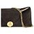 Versace Clutch Bos Taurus in pelle di vitello marrone - vista 4