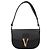 Versace Borsa a tracolla in pelle nera - vista 2