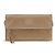Miu Miu Clutch Bos Taurus em couro de bezerro bege