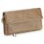 Miu Miu Clutch Bos Taurus em couro de bezerro bege - vista 2