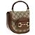 Gucci Borsa in polietilene marrone - vista 3