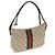 Gucci Borsa a tracolla in tessuto beige - vista 2