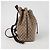 Gucci Drawstring Backpack Brown Jacquard - view 6