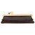 Jacquemus Clutch in pelle di capra marrone - vista 3